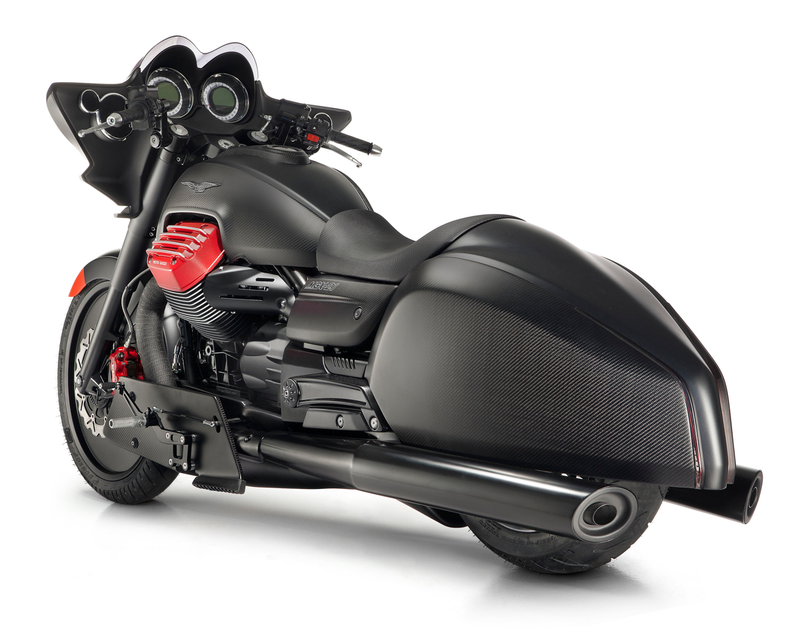 Illustration for article titled Moto Guzzi Made A Carbon Fiber Cruiser That I Might Actually Ride